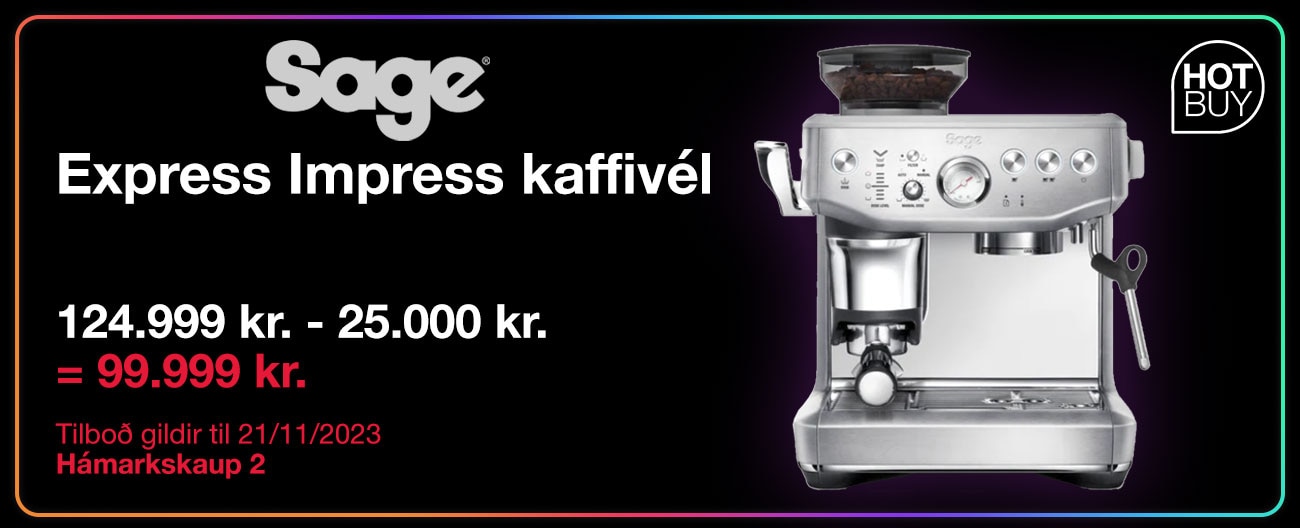 Sage Express Impress kaffivél