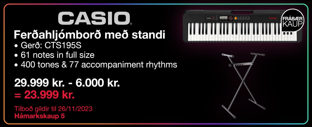  Casio Travel Keyboard