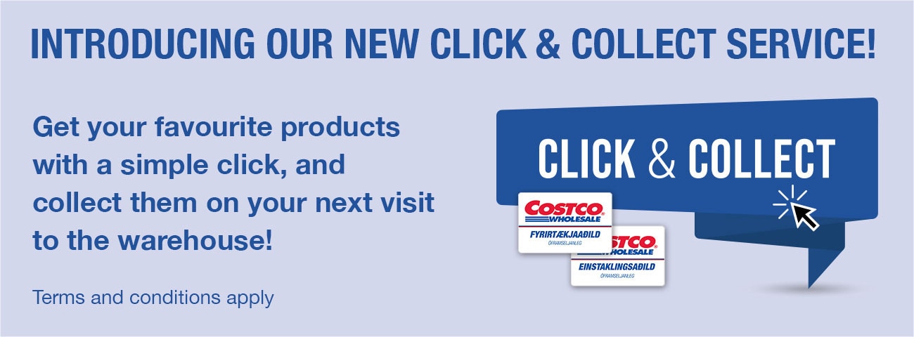 Introducing our new click and collect service