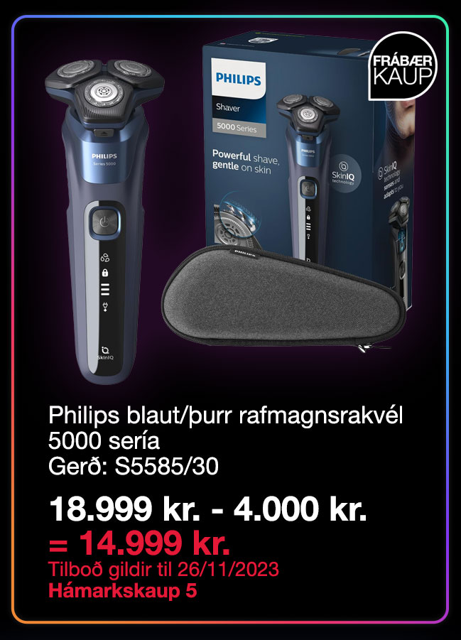 Philips Wet/Dry Electric Shaver 5000 Series