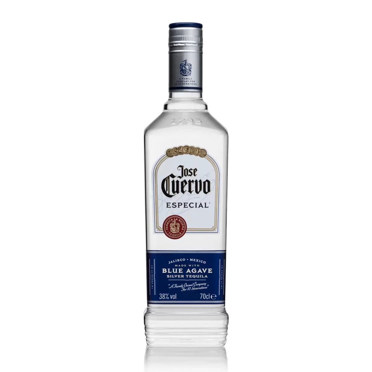 Jose Cuervo Silver Tequila, 70cl