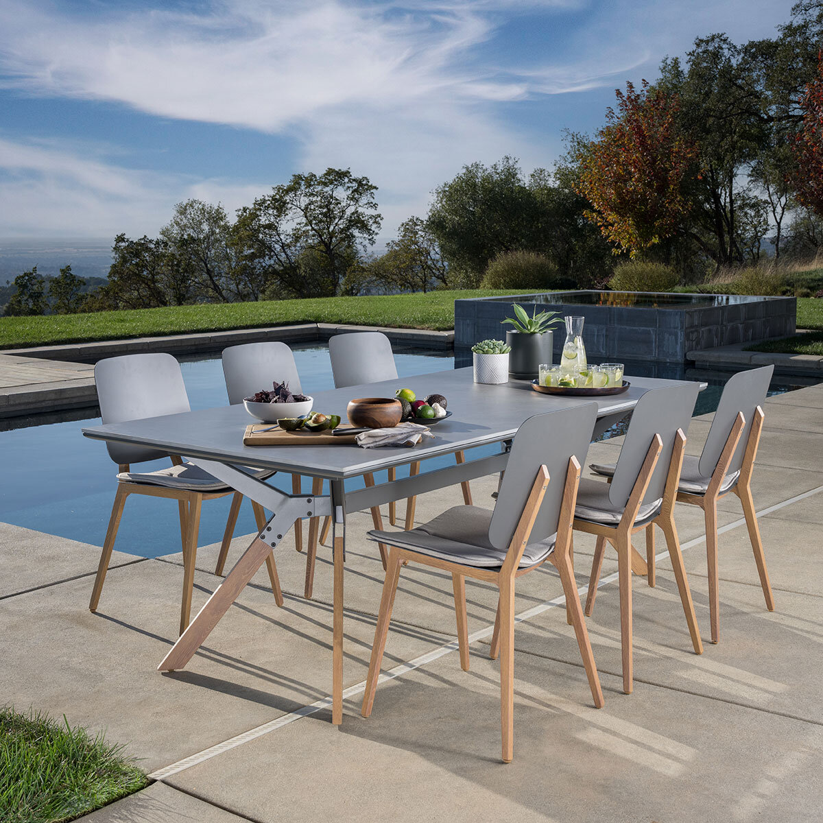 SunVilla Biblos 7 Piece Dining Set Cover Costco Iceland