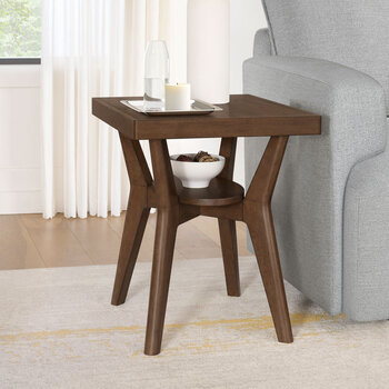 Wimberly Dark Wood Side Table Wimberly Dark Wood Side Table