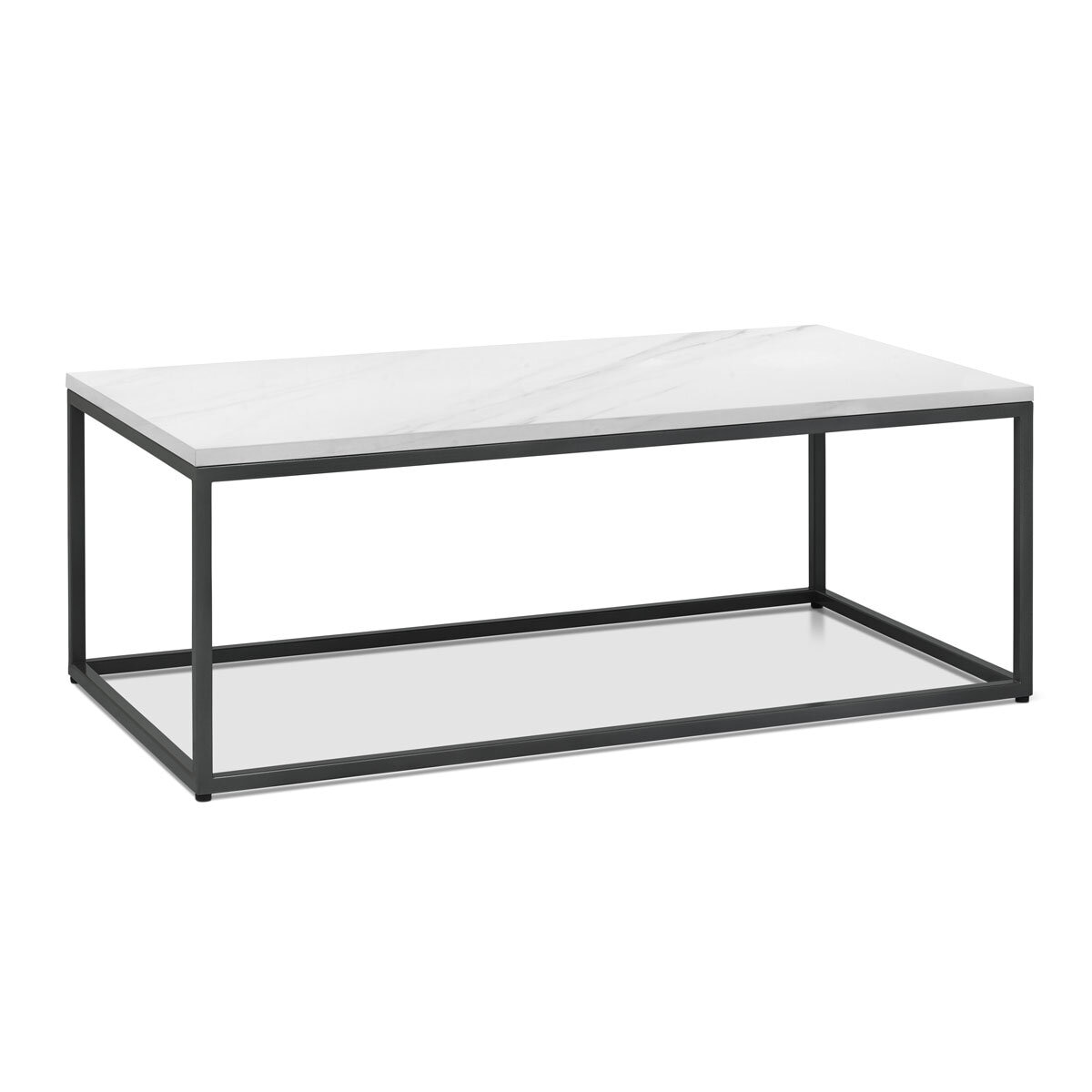 Bentley Designs Sofia White Sintered Stone Coffee Table