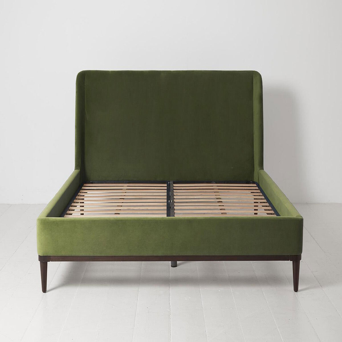 Swyft Bed 02 Green Velvet Bed Frame, 180 x 200 cm