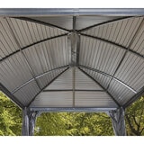 Soyag Moreno 10ft x 16ft (2.89 x 4.74m) Aluminium Frame Sun Shelter with Galvanised Steel Roof + Insect Netting