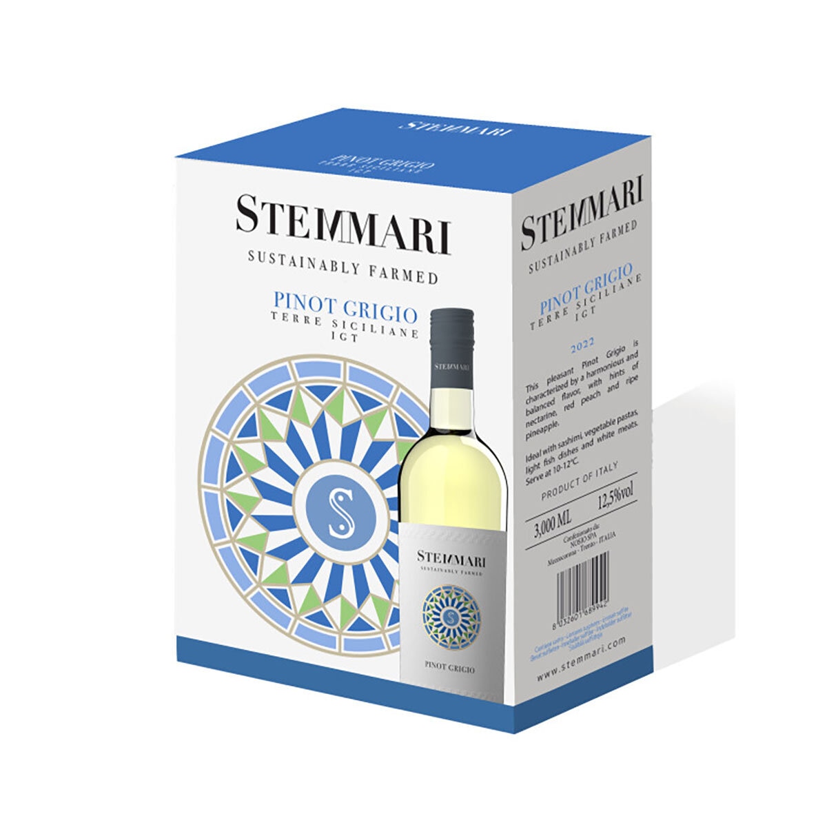 Stemmari Pinot Grigio, 3L