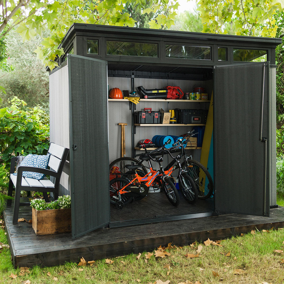 Keter Artisan 9ft 1" x 7ft 2" (2.8 x 2.2m) Storage Shed