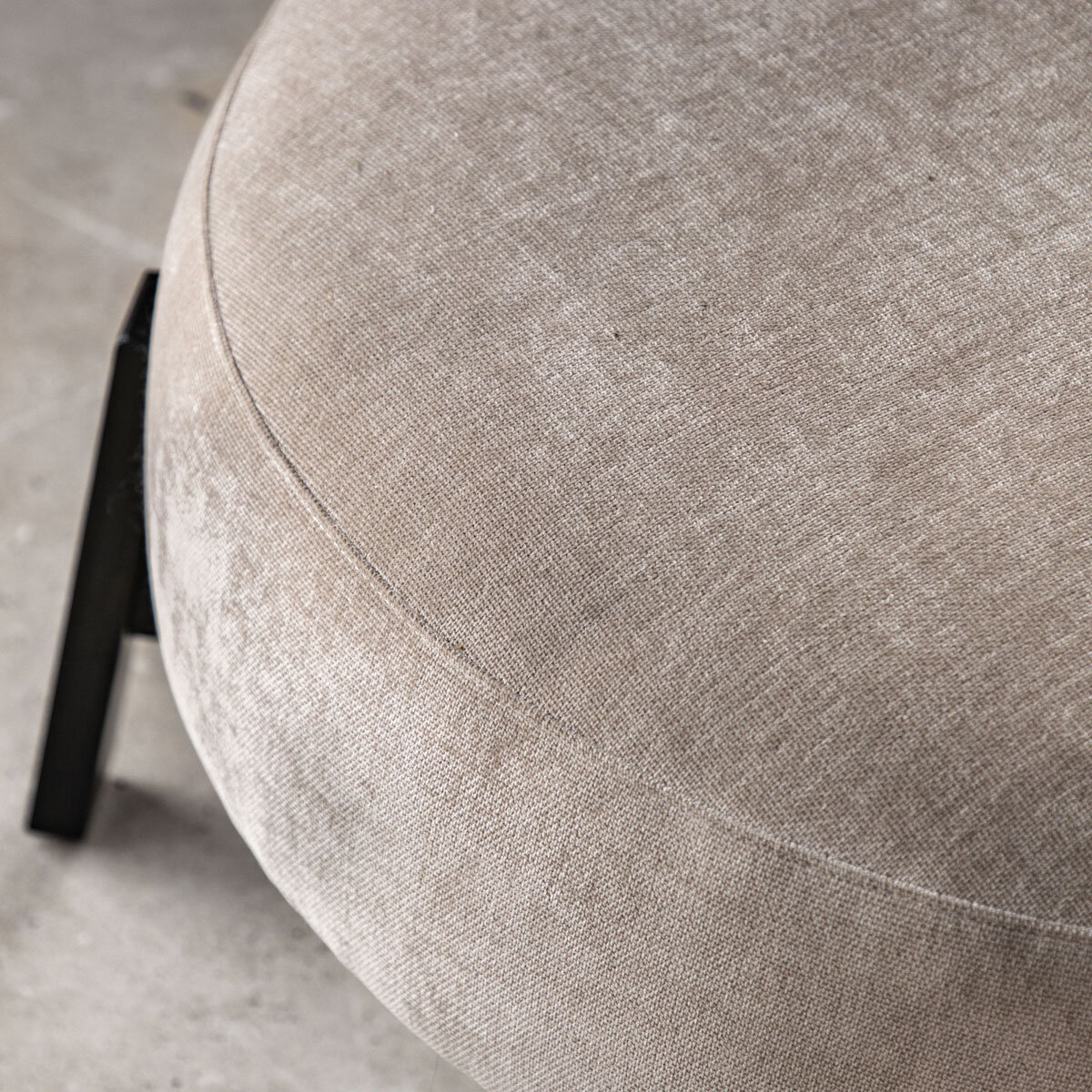 Gallery Ardo Cream Velvet Armchair