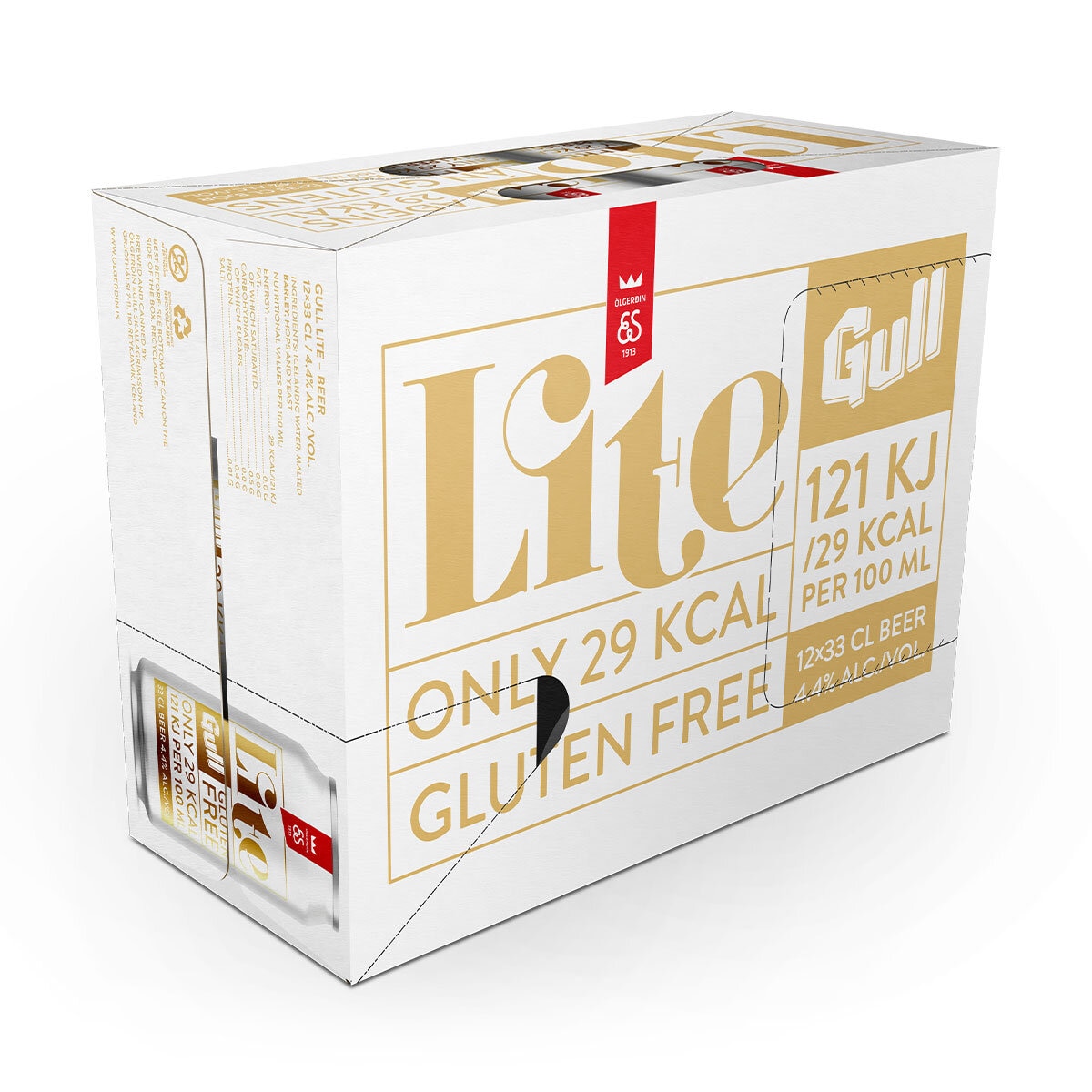 Gull Lite, 12 x 330ml