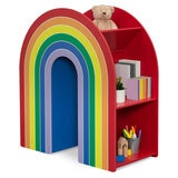 Delta Children's Rainbow Bookcase