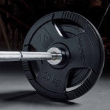 Marcy Made in Britain Eco 100kg Olympic Weight Set with 7ft Barbell