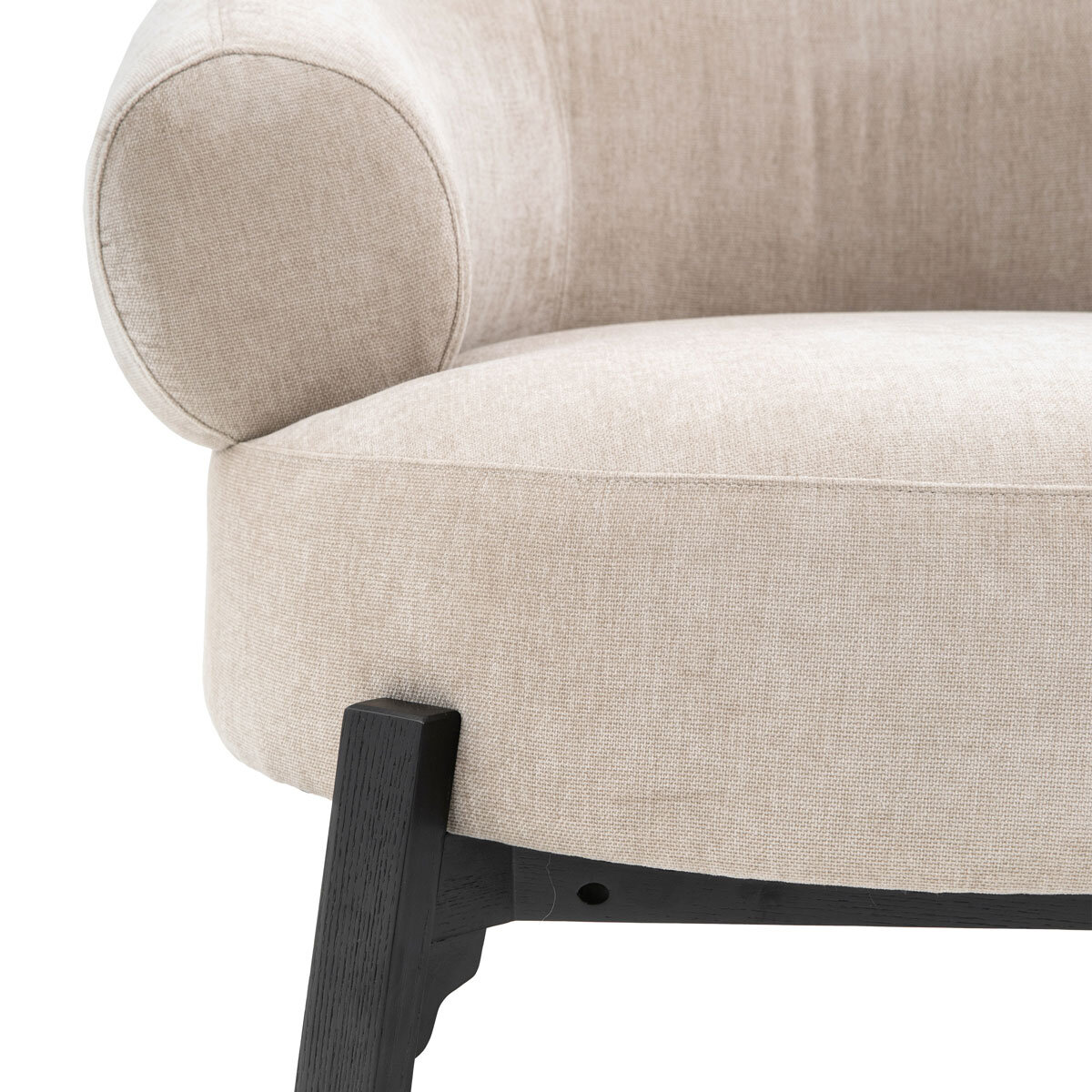 Gallery Ardo Cream Velvet Armchair