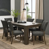 Bentley Designs Sierra Extending Dining Table + 6 Chairs, Seats 6-8