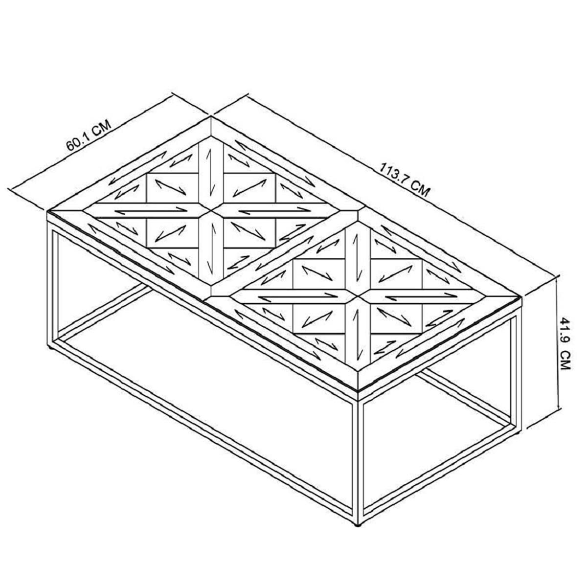 Bentley Designs Greenwich Oak Coffee Table