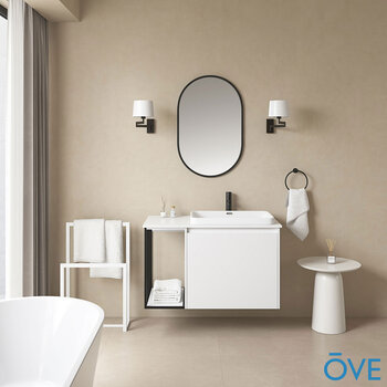 Ove Judy 1000mm Wide Wall Mounted Vanity in Matte White Ove Judy 1000mm Wide Wall Mounted Vanity in Matte White