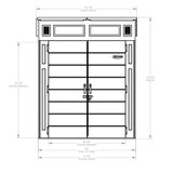 Suncast 6ft 2" x 5ft 8" (1.89 x 1.73m) Modern Storage Shed