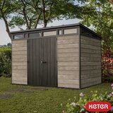 Keter Ashwood Signature 11ft 2" x 7ft 2" (3.4 x 2.2m) Storage Shed