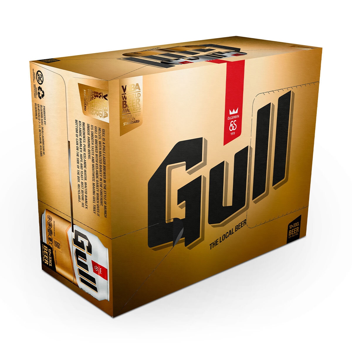 Egils Gull, 12 x 330ml