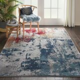 Ankara Global Collection Brushstroke Design Rug, 160 x 229 cm