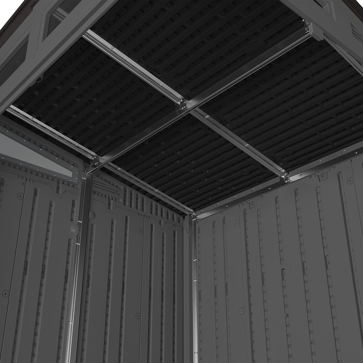 Suncast 6ft 2" x 5ft 8" (1.89 x 1.73m) Modern Storage Shed