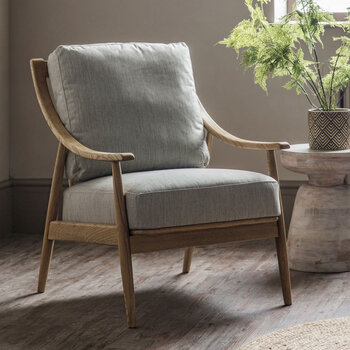 Gallery Reliant Natural Linen Armchair Gallery Reliant Natural Linen Armchair