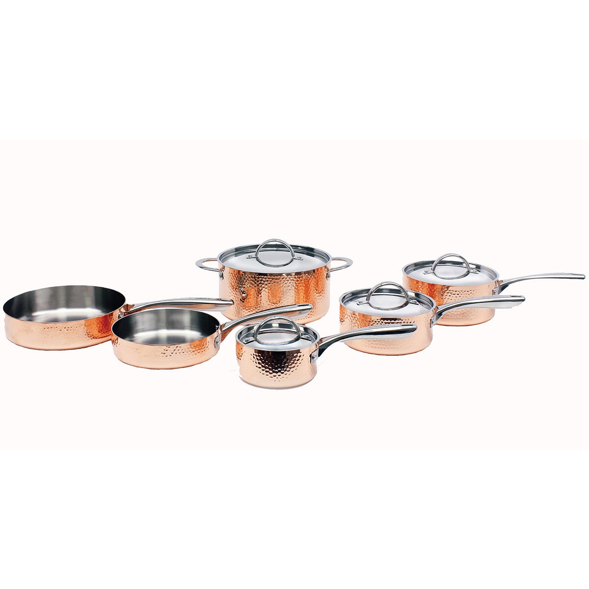 BergHOFF Vintage Copper Cookware Set, 10 Piece