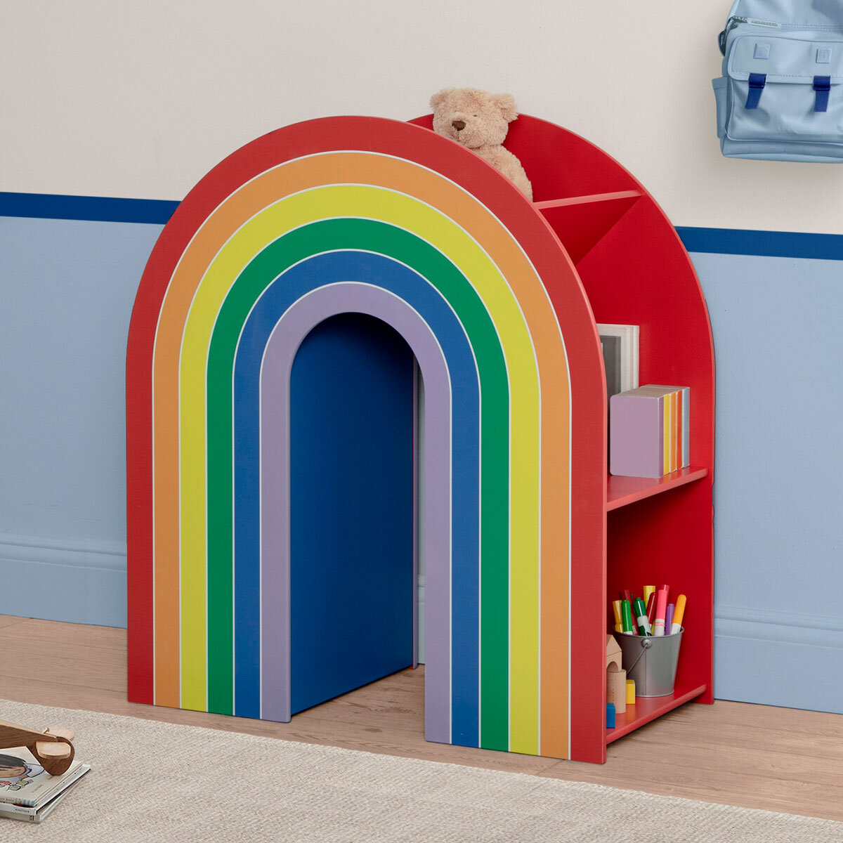 Delta Children's Rainbow Bookcase